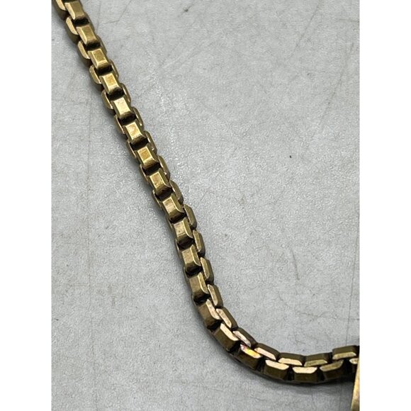 mariana pendent 2" chain 30" necklace handmade crystals black circle READ NEW - Picture 5 of 10